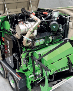 Leistungsstarker MAN Motor D2676 LE 148 mit umweltschonender Abgasstufe 5 mit Dieselpartikelfilter
