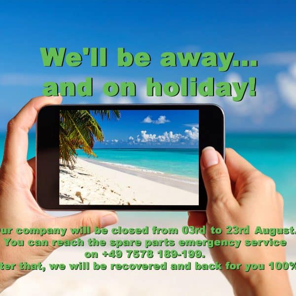 WILLIBALD-Company holidays 2026 and spare parts emergency service